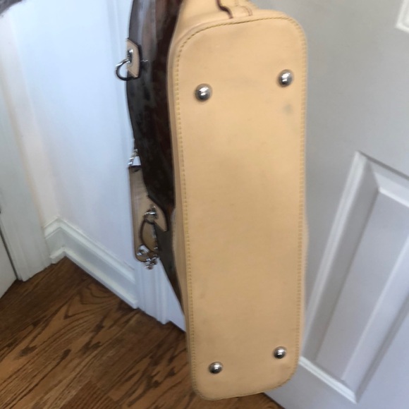 ❤️ PRETTY❤️Tote Bag Brown and Tan - Picture 4 of 4